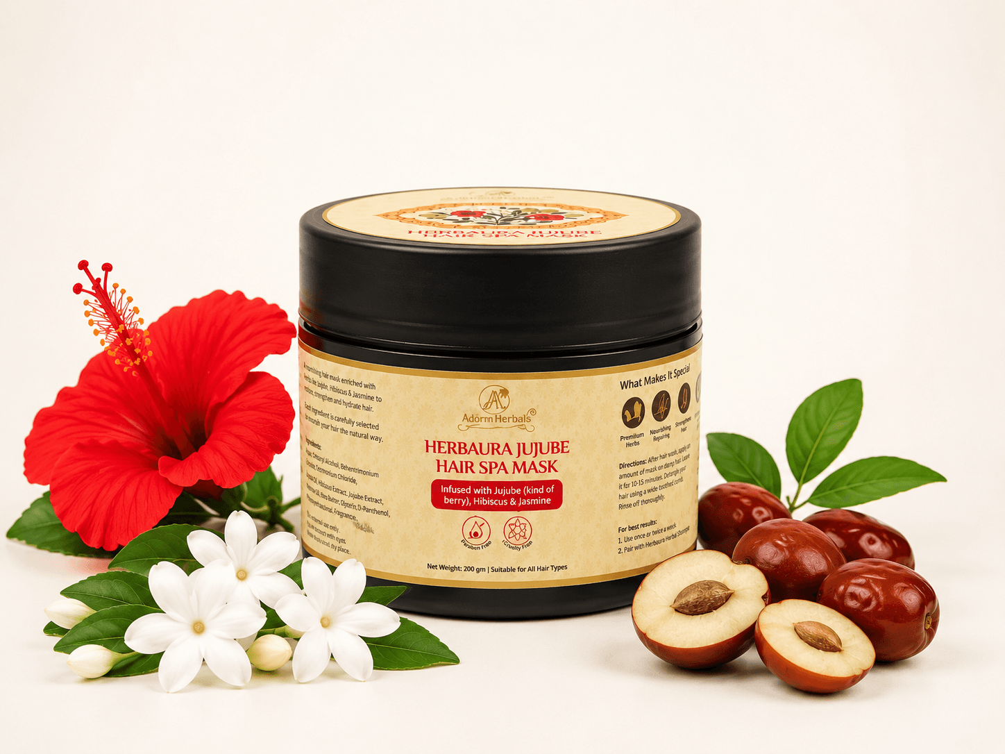 Herbaura Jujube Hair Spa Mask