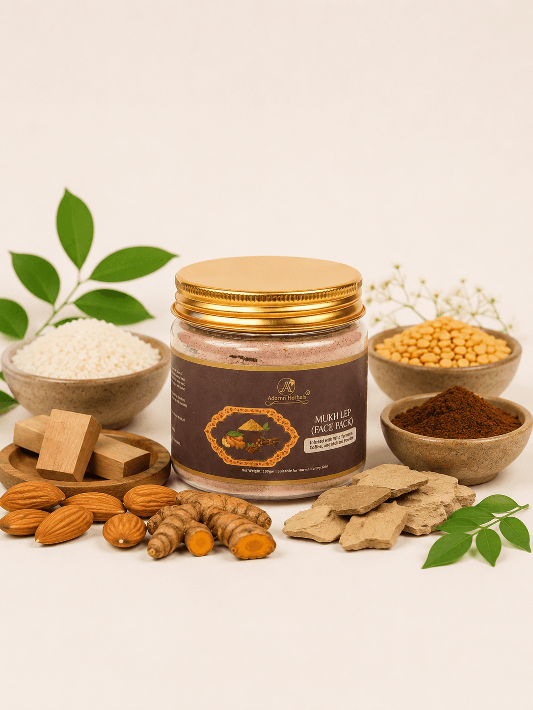 Adornn Herbal Mukh Lep (Face Pack)