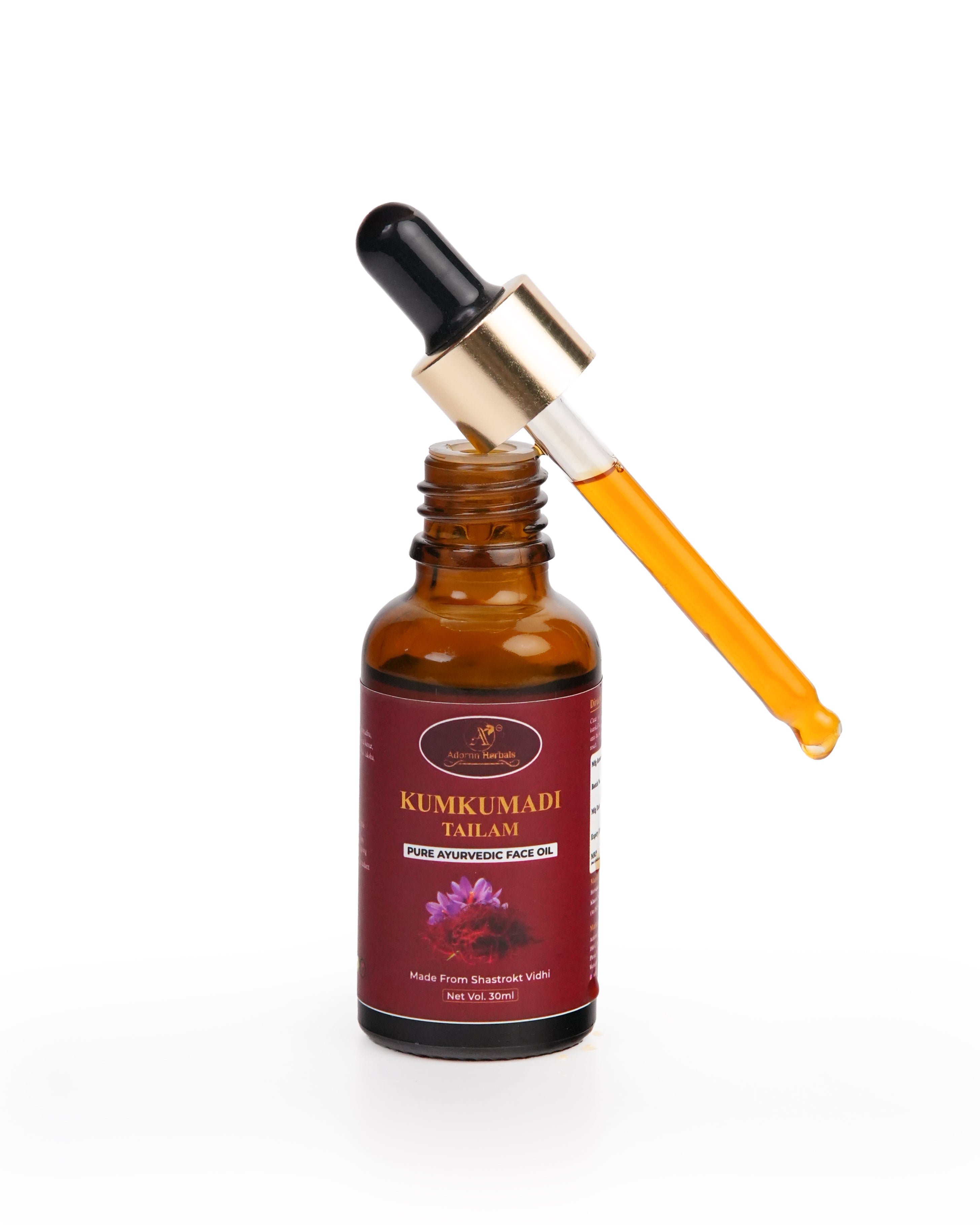 Adornn Herbal Kumkumadi Tailam (Face Serum)